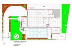 Plano del Jard&iacute;n y Semis&oacute;tano del Chalet - PROHERGON