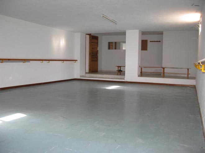 Gimnasio del chalet sito en C/ Vicente Cervantes n&ordm;1 de Zafra - PROHERGON