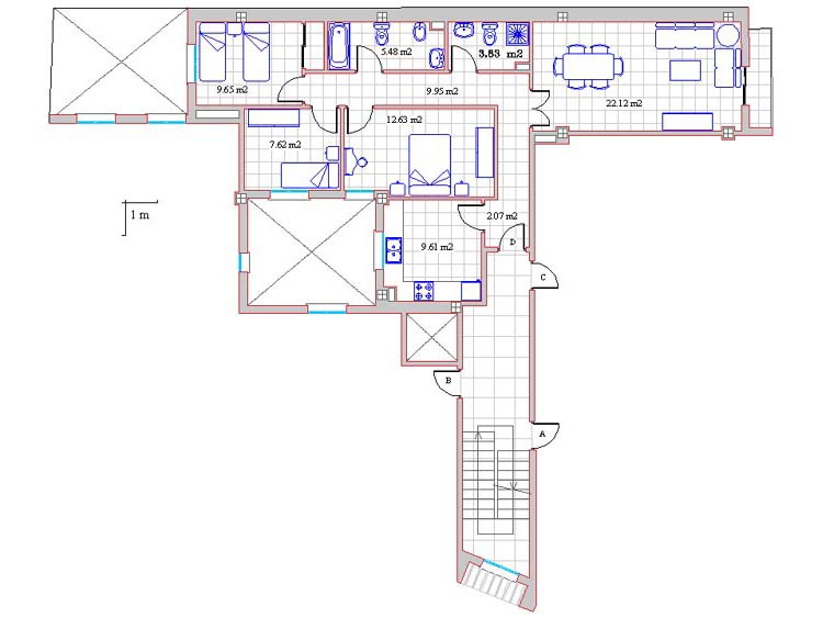 Plano del piso - PROHERGON