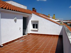Terraza-2 del Piso 3&ordm;C sito en Ctra. Vieja de la Puebla n&ordm;42 de Zafra - PROHERGON